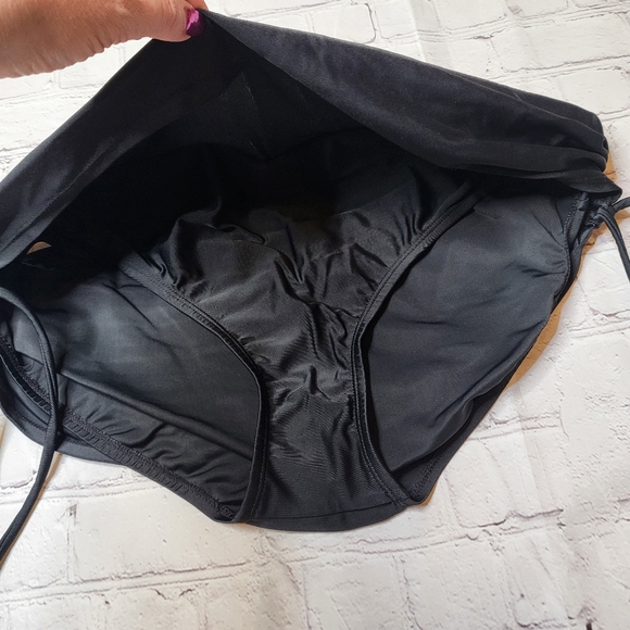 Liz Lange Maternity Black Bikini Bottoms - Adjustable Ties - Size S - EUC - Picture 3 of 9